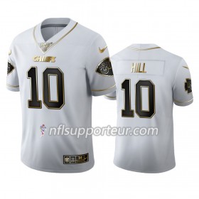 Maillot Homme Kansas City Chiefs Tyreek Hill 10 Nike Blanc Golden Edition